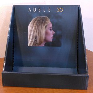 Adele 30 ALBUM PROMO Display Vinyl LP CD MEMORABILIA Soul ROCK MUSIC Collectible
